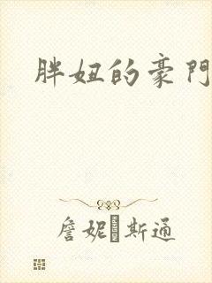 胖妞的豪门之旅