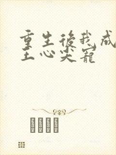 重生后我成了傻王心尖宠