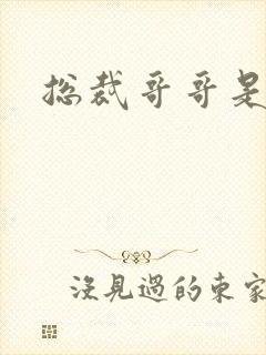 总裁哥哥是我的