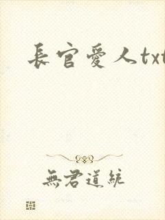 长官爱人txt