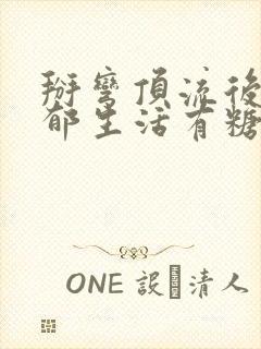 掰弯顶流后的致郁生活有糖的尾巴