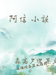 阿信 小说