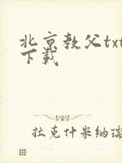 北京教父txt下载