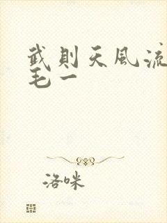 武则天风流艳情毛一