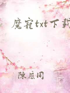 魔宠txt下载