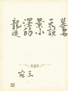 龙泽景天慕容青莲的小说名字