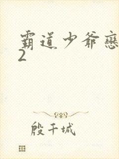 霸道少爷恋上我2