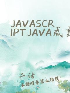 JAVASCRIPTJAVA成熟亲子