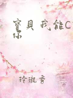 宝贝 我能C哭你