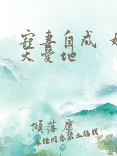 宠妻自成  婚天爱地