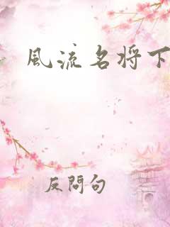 风流名将下载