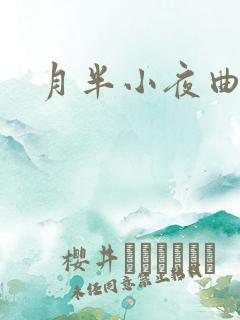月半小夜曲小说