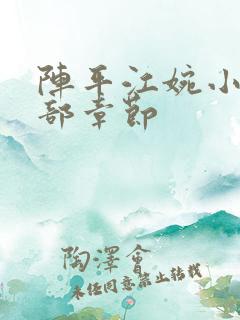 阵平江婉小说全部章节