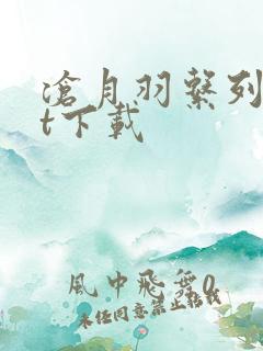 沧月羽系列txt下载