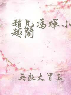 赵凡冯辉小说笔趣阁