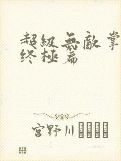 超级无敌掌门人终极篇