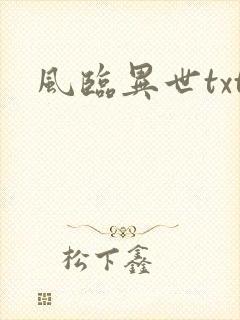 风临异世txt