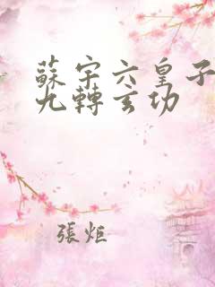 苏宇六皇子签到九转玄功