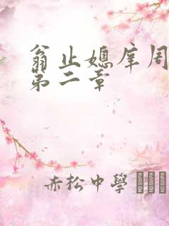 翁止媳庠周梦莹第二章