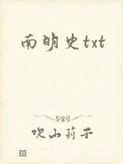 南明史txt