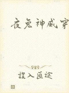 夜兔神威穿越
