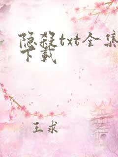 隐杀txt全集下载