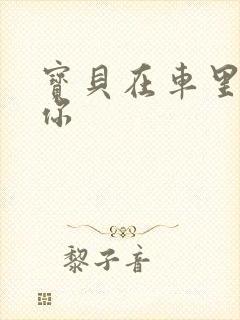 宝贝在车里想要你