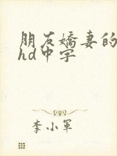 朋友娇妻的滋味hd中字