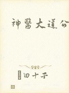 神医大道公下载