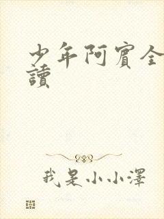 少年阿宾全本阅读