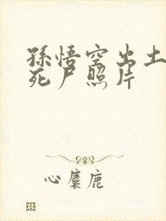 孙悟空出土后的死尸照片