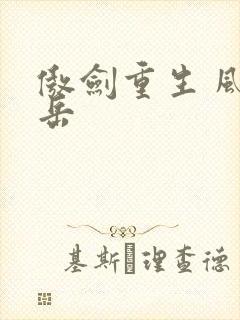 傲剑重生 风子岳