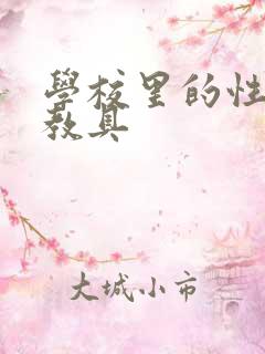 学校里的性教学教具