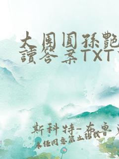 大团圆孙艳梅阅读答案TXT下载