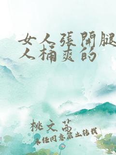 女人张开腿让男人桶爽的