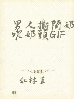 男人撕开奶罩揉吮奶头GIF