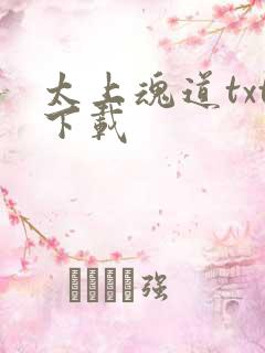 太上魂道txt下载