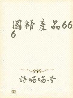 国精产品6666