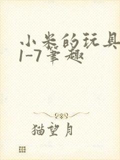 小米的玩具日记1-7笔趣