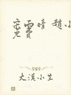 宋雨晴 赵小刚免费