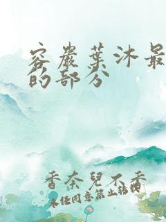 容岩叶沐最激烈的部分