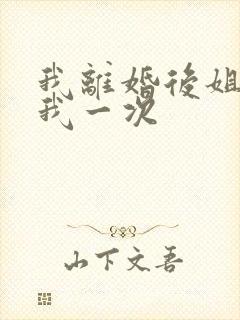 我离婚后姐姐给我一次