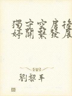 独守空房后与姜婷关系发展