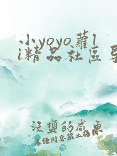 小yoyo萝li精品社区导航