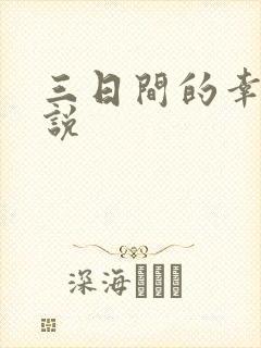 三日间的幸福小说