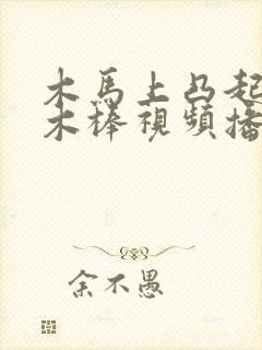 木马上凸起电动木棒视频播放