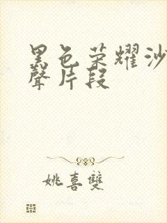 黑色荣耀沙发原声片段