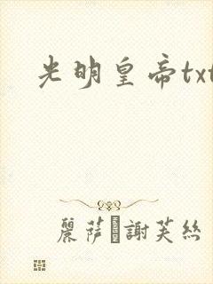 光明皇帝txt