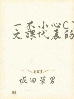 一不小心C了语文课代表的故事