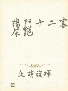 杨门十二寡妇肉床艳